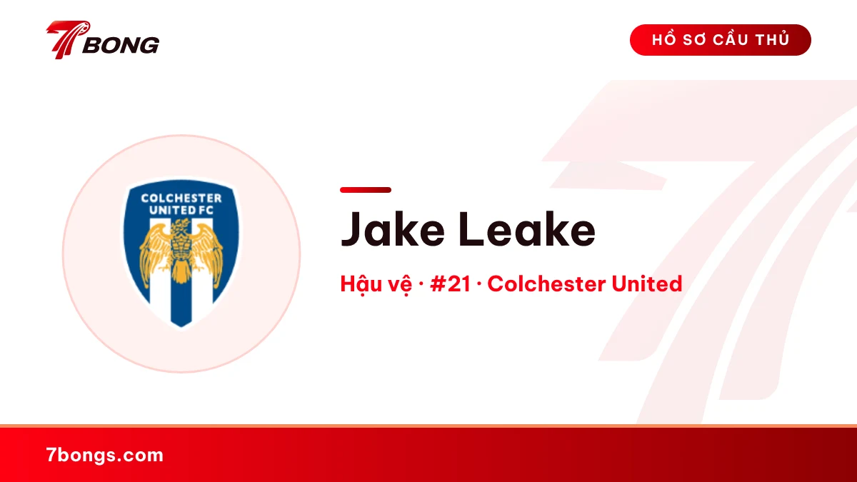 Jake Leake — Colchester United