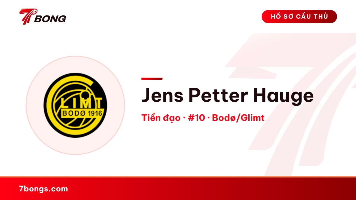 Jens Petter Hauge — Bodø/Glimt