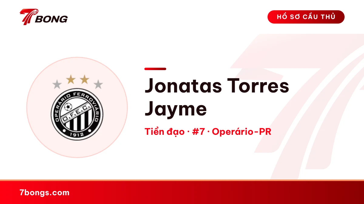 Jonatas Torres Jayme — Operário-PR