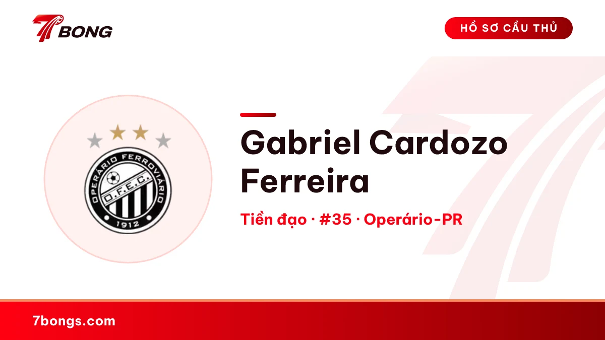 Gabriel Cardozo Ferreira — Operário-PR
