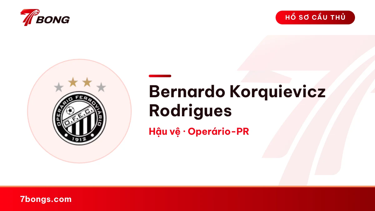 Bernardo Korquievicz Rodrigues — Operário-PR