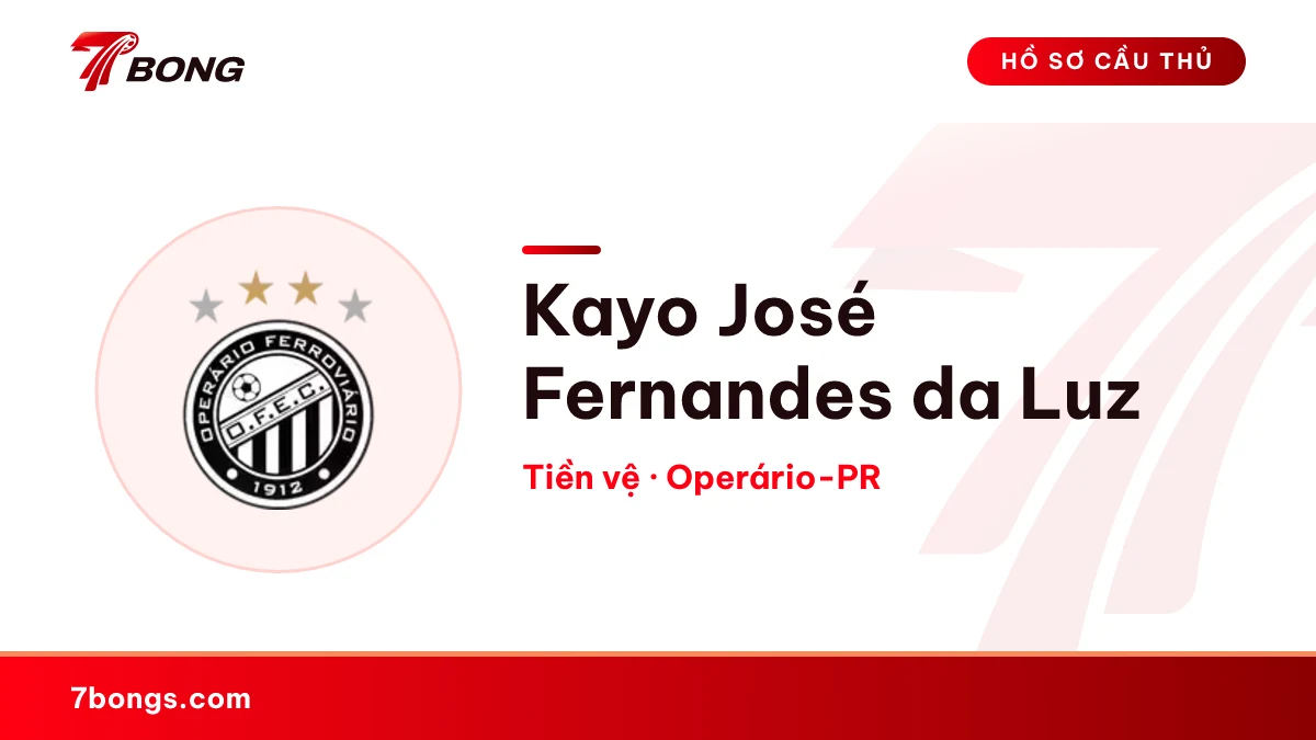 Kayo José Fernandes da Luz — Operário-PR