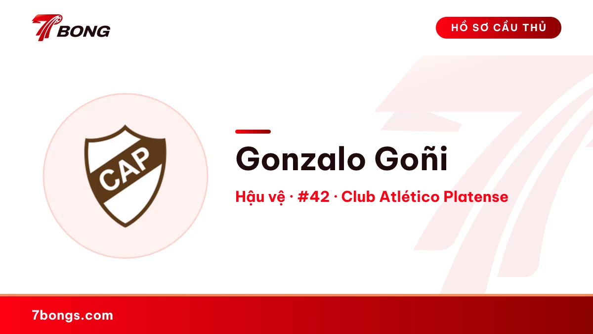 Gonzalo Goñi — Club Atlético Platense
