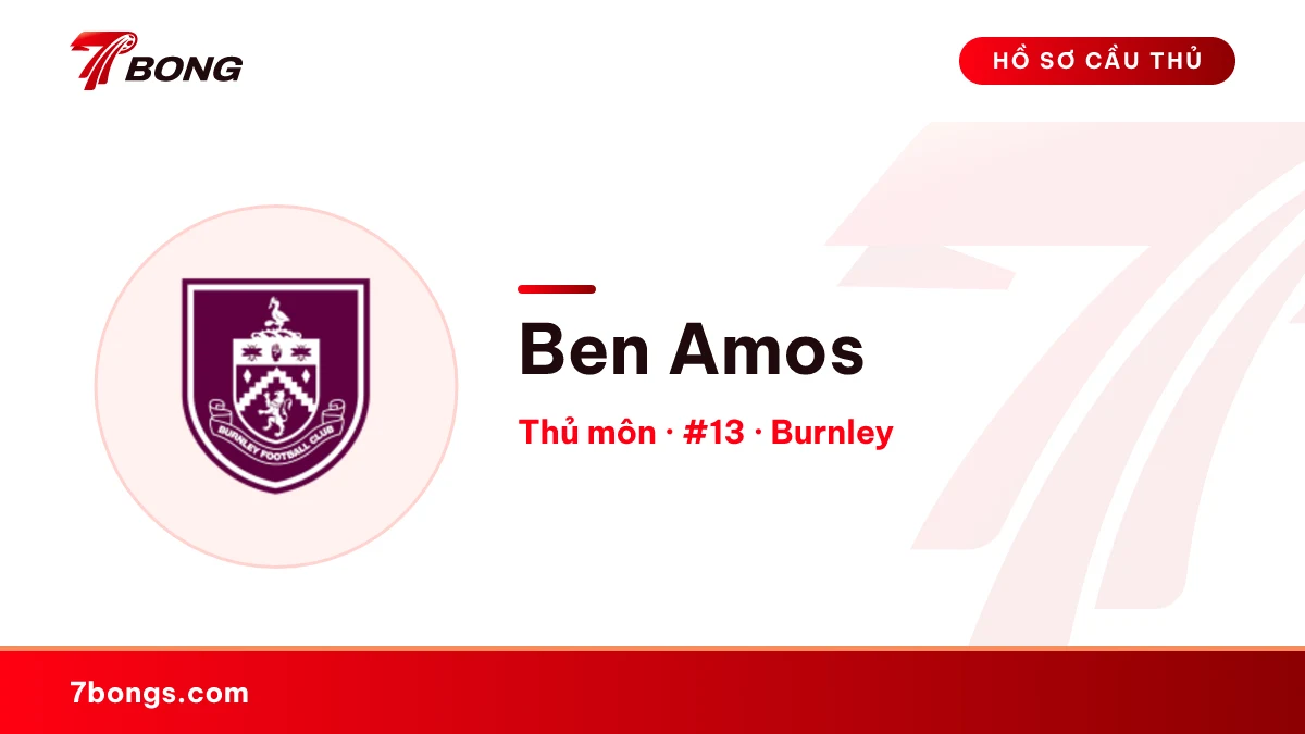 Ben Amos — Burnley