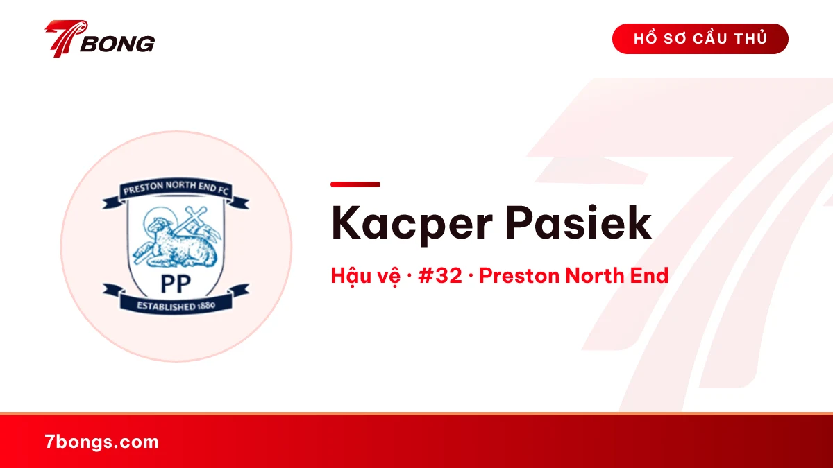 Kacper Pasiek — Preston North End