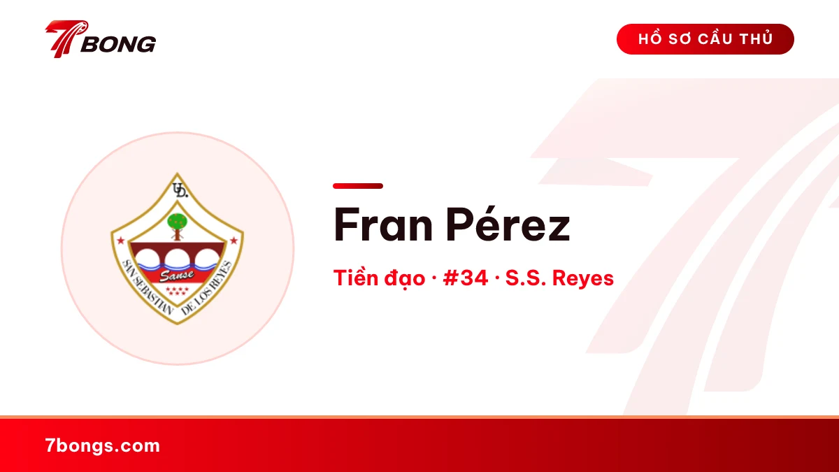 Fran Pérez — S.S. Reyes