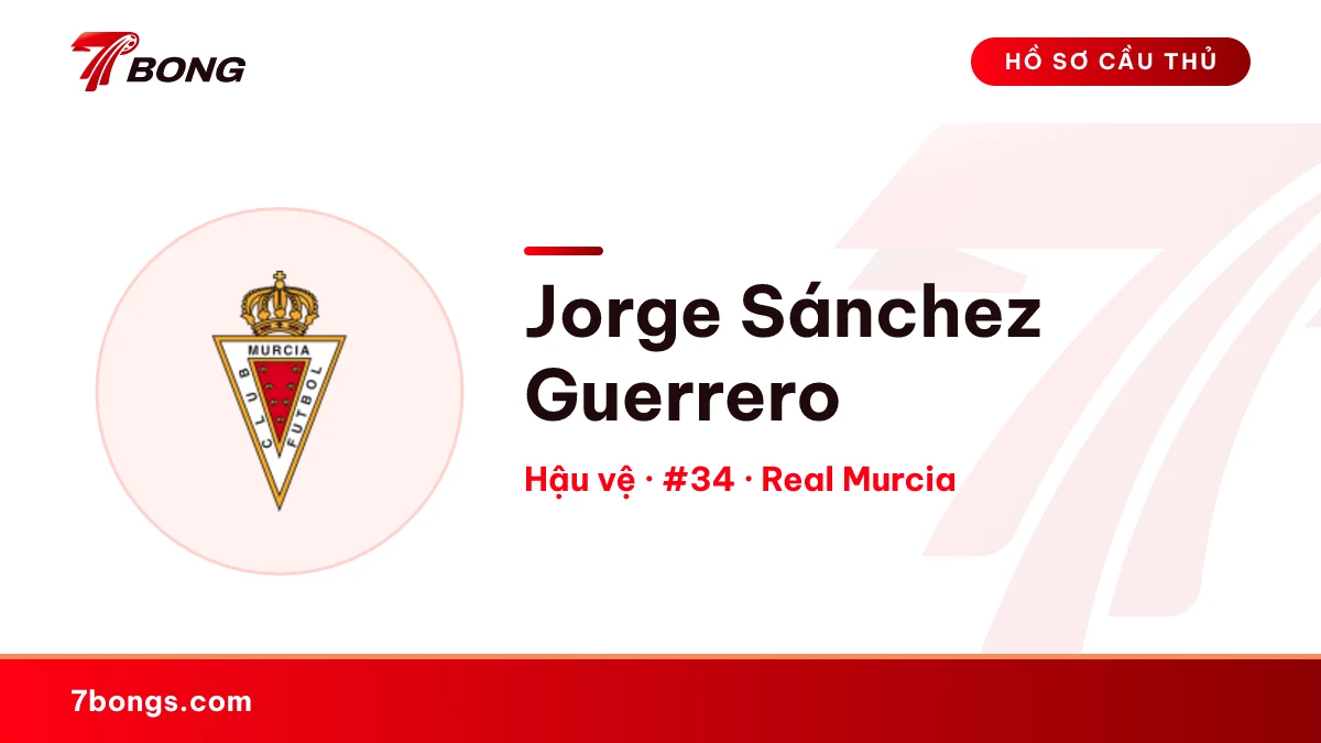 Jorge Sánchez Guerrero — Real Murcia