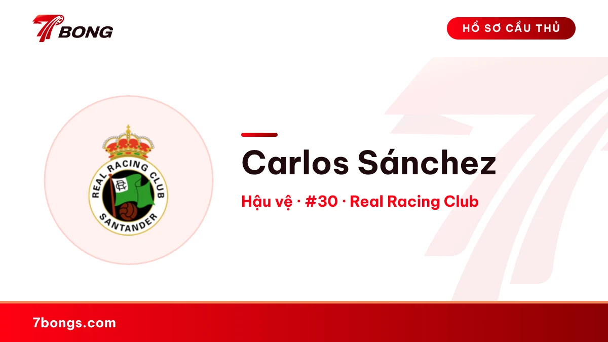 Carlos Sánchez — Real Racing Club