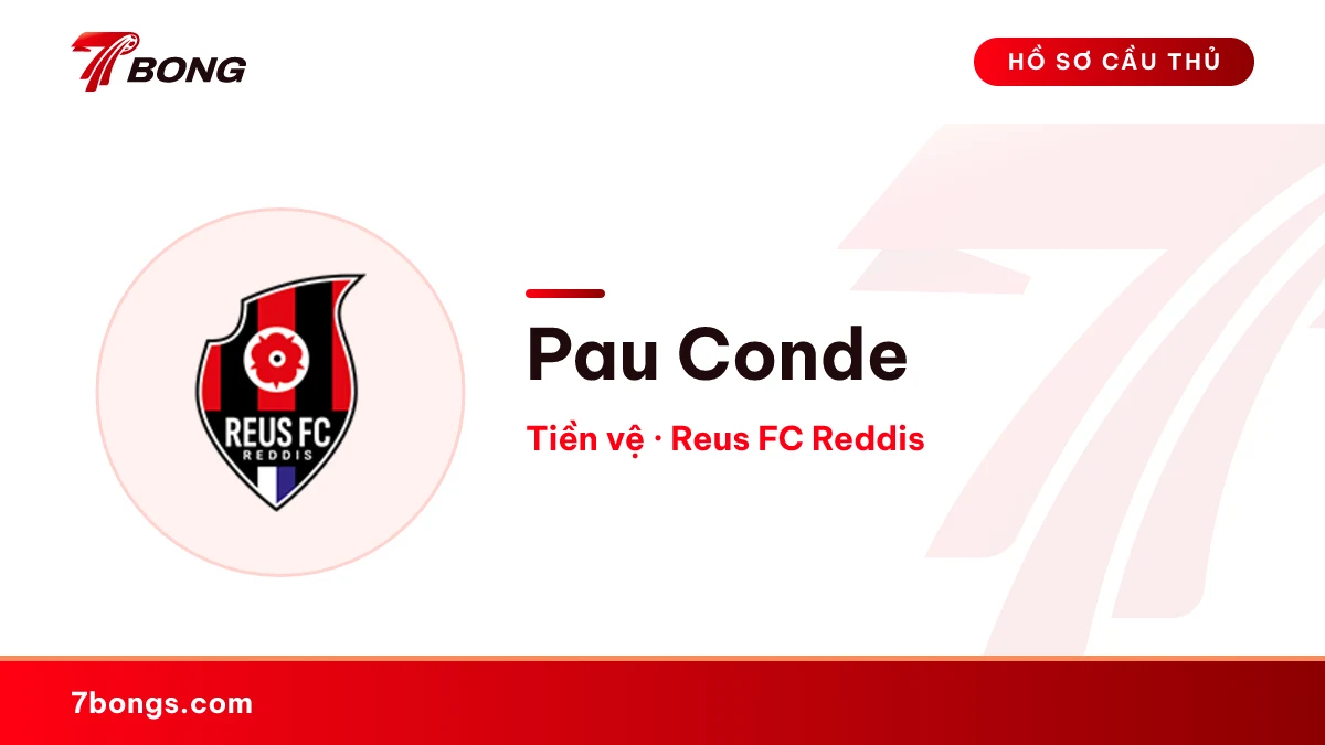 Pau Conde — Reus FC Reddis