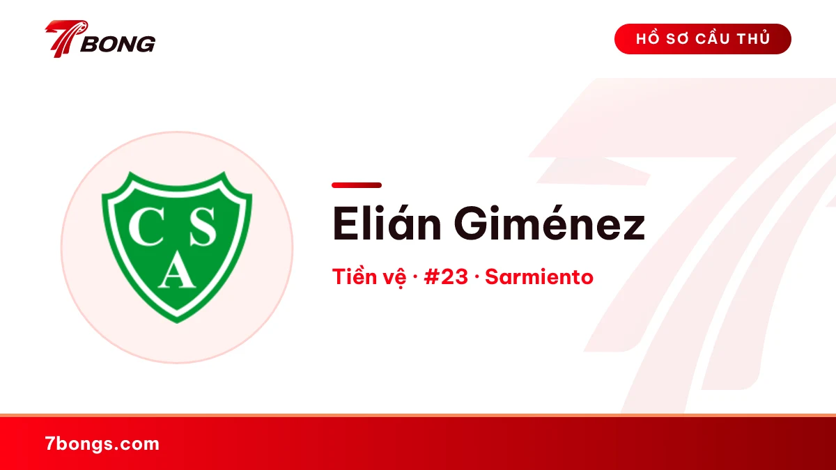 Elián Giménez — Sarmiento