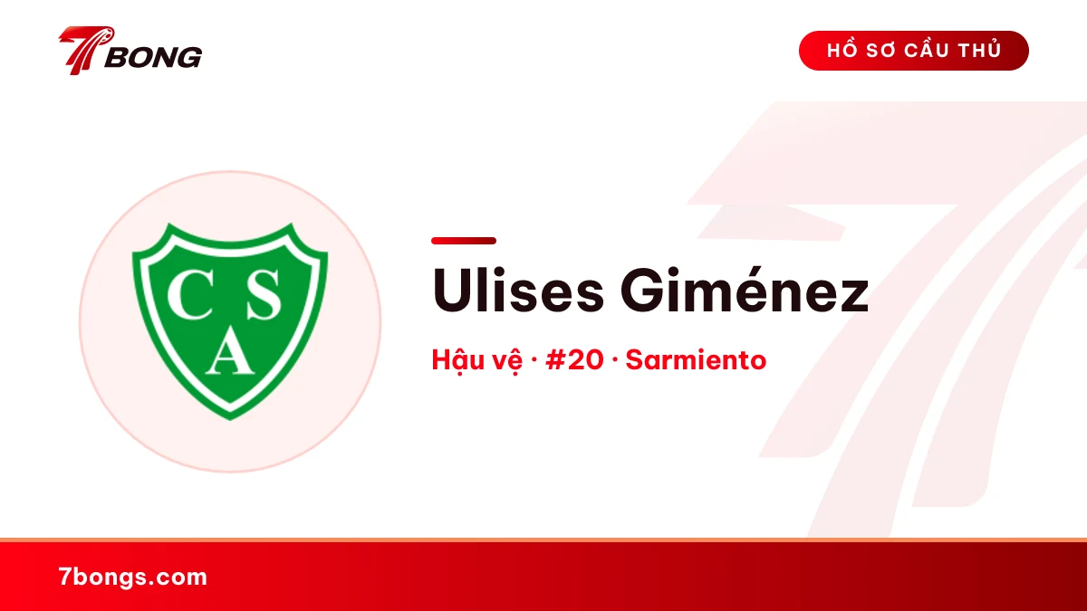 Ulises Giménez — Sarmiento