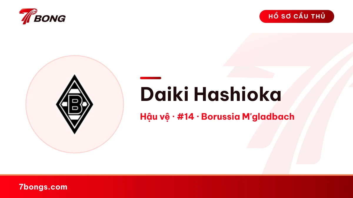 Daiki Hashioka — Borussia M'gladbach