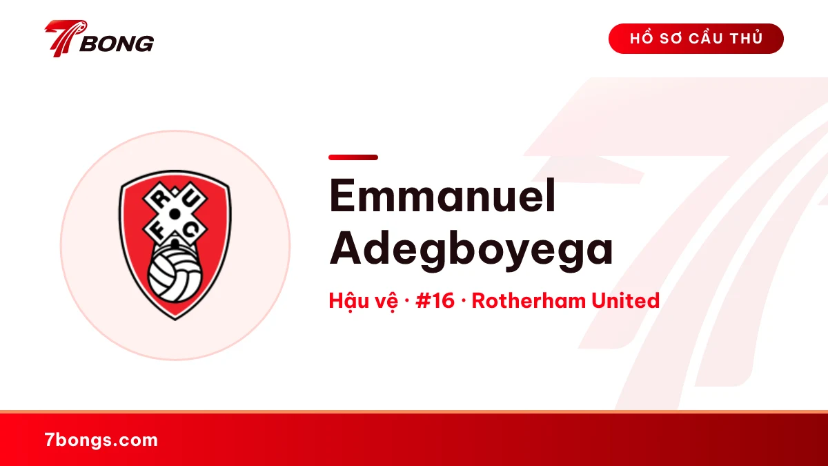 Emmanuel Adegboyega — Rotherham United