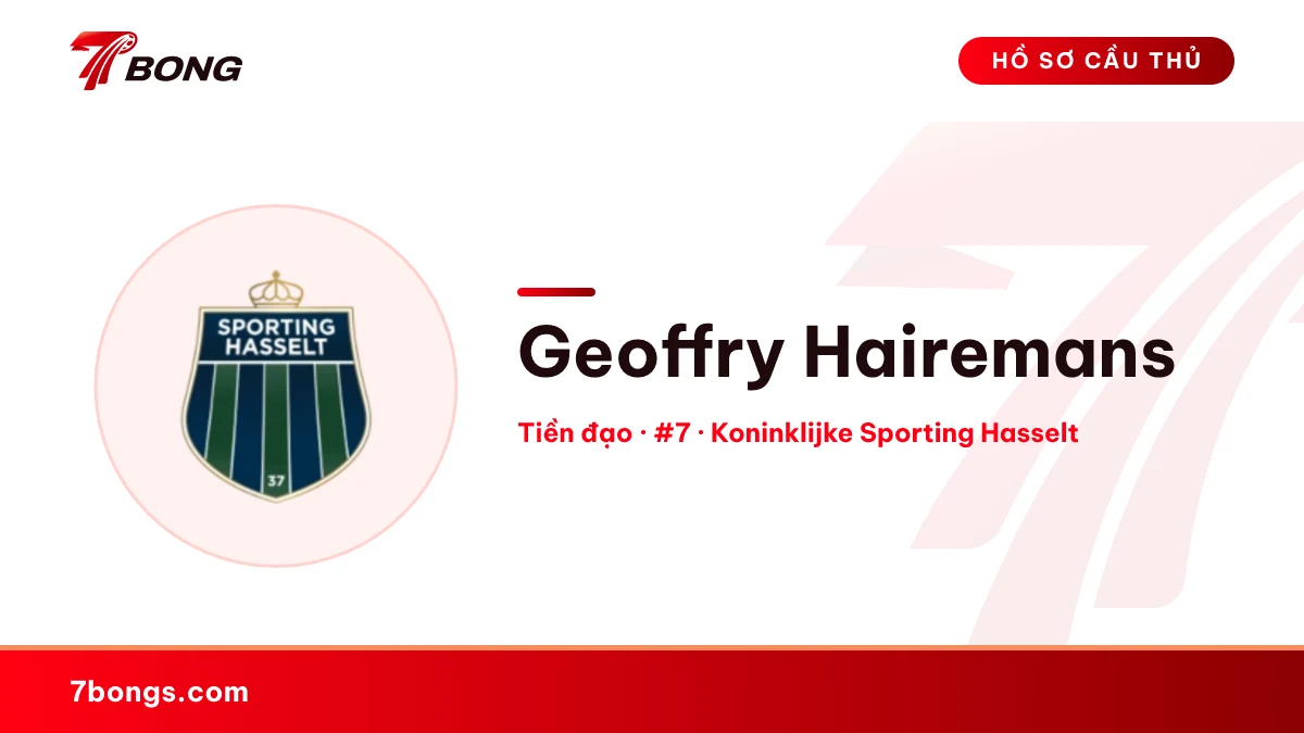 Geoffry Hairemans — Koninklijke Sporting Hasselt