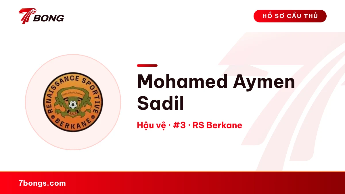 Mohamed Aymen Sadil — RS Berkane