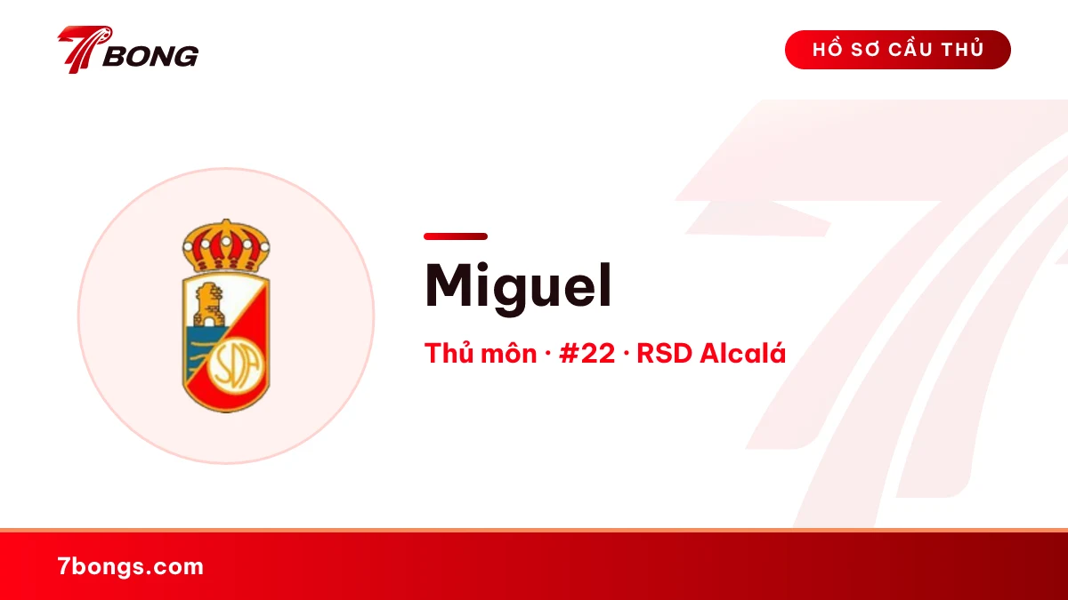 Miguel — RSD Alcalá