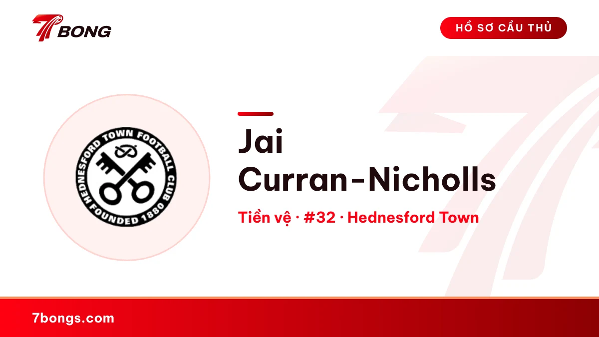 Jai Curran-Nicholls — Hednesford Town