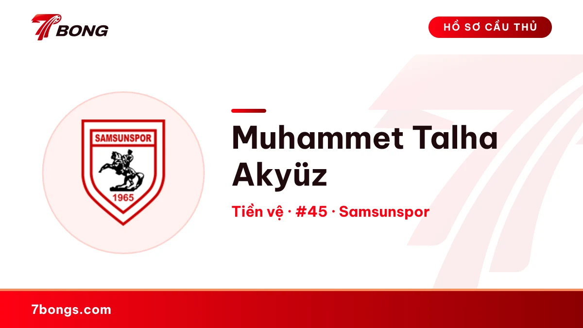 Muhammet Talha Akyüz — Samsunspor