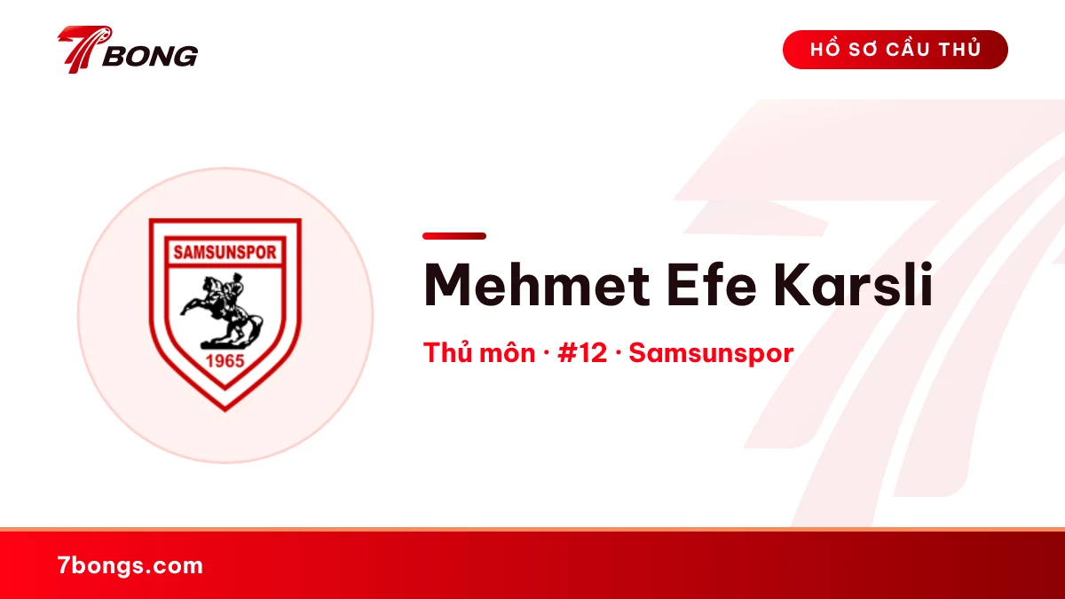 Mehmet Efe Karsli — Samsunspor