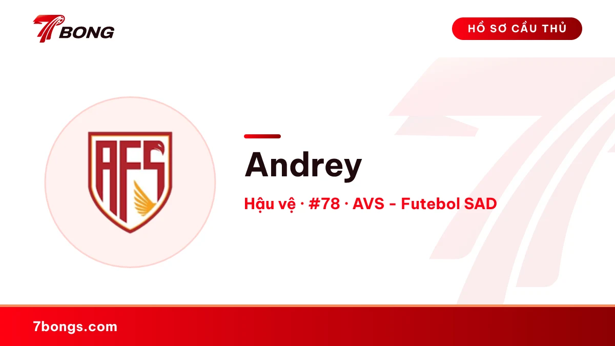Andrey — AVS - Futebol SAD