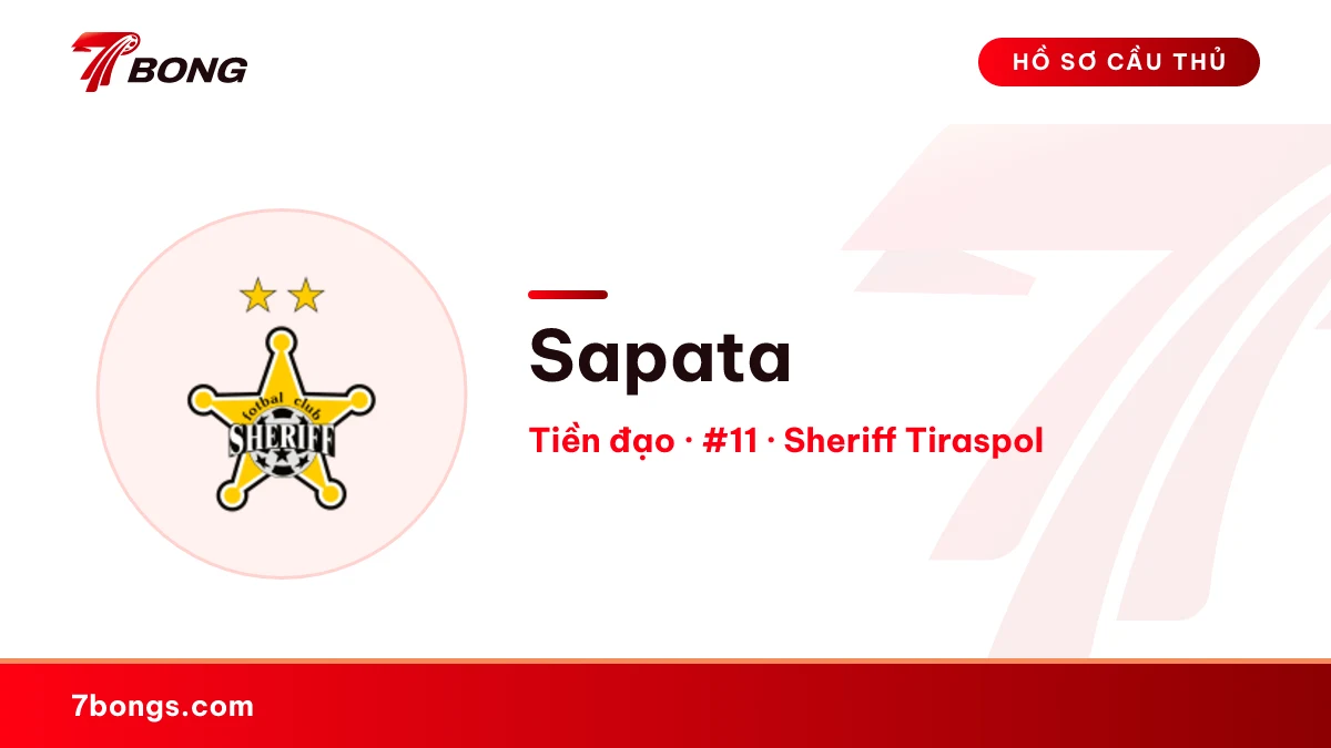 Sapata — Sheriff Tiraspol