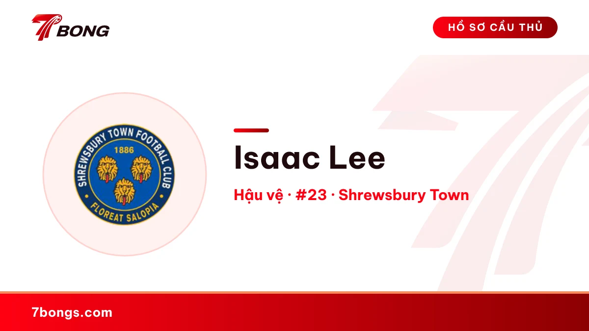 Isaac  Lee — Shrewsbury Town