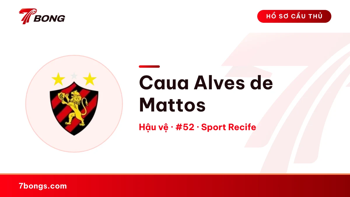 Caua Alves de Mattos — Sport Recife