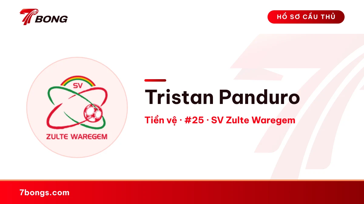 Tristan Panduro — SV Zulte Waregem