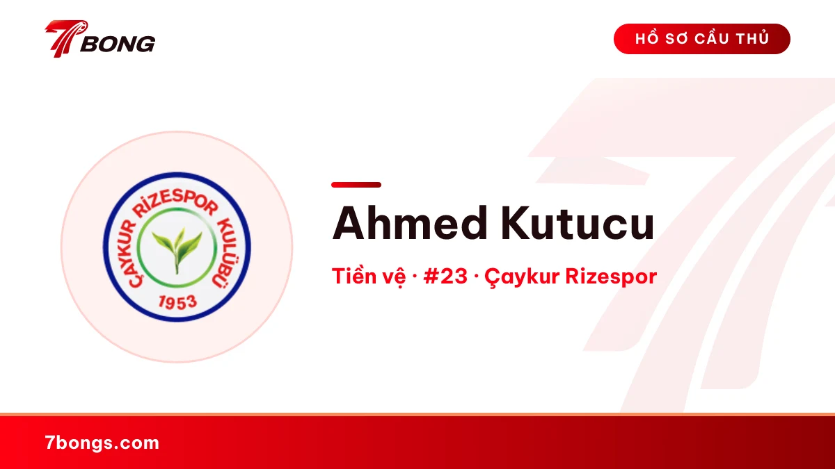 Ahmed Kutucu — Çaykur Rizespor