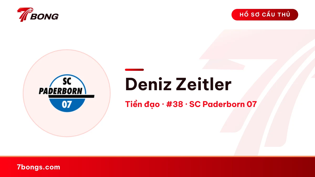 Deniz Zeitler — SC Paderborn 07