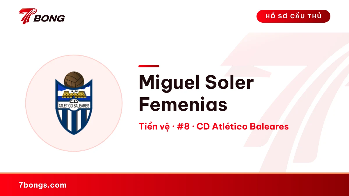 Miguel Soler Femenias — CD Atlético Baleares