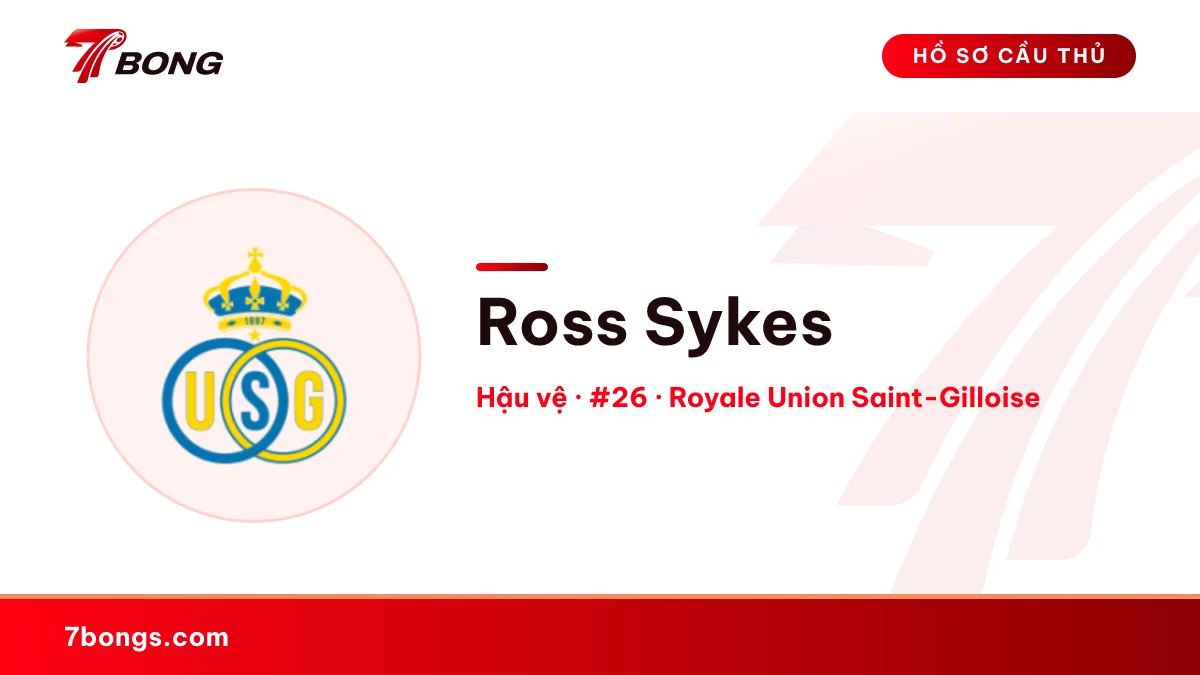 Ross Sykes — Royale Union Saint-Gilloise