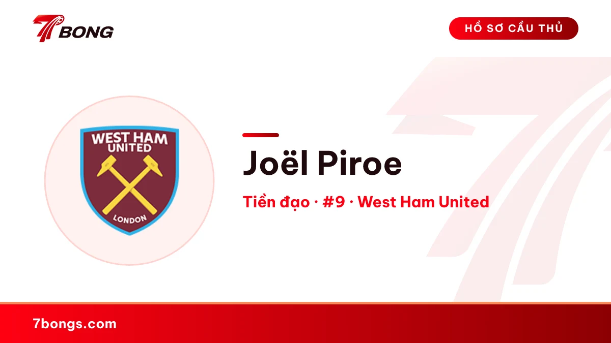 Joël Piroe — West Ham United