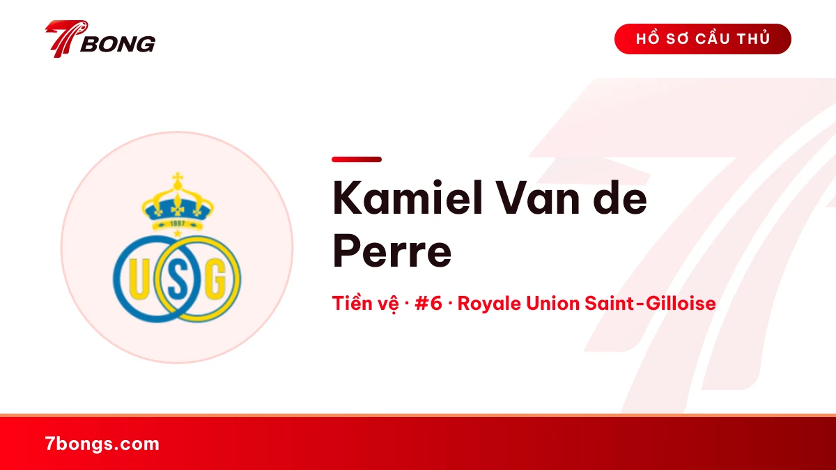 Kamiel Van de Perre — Royale Union Saint-Gilloise