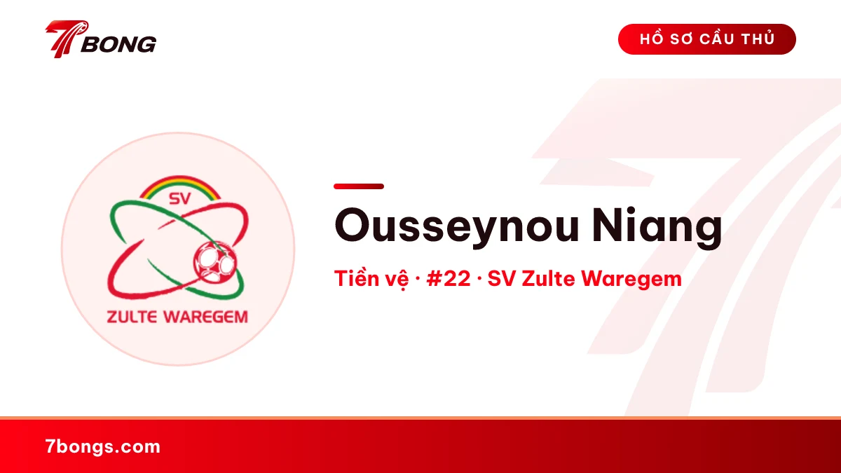 Ousseynou Niang — SV Zulte Waregem