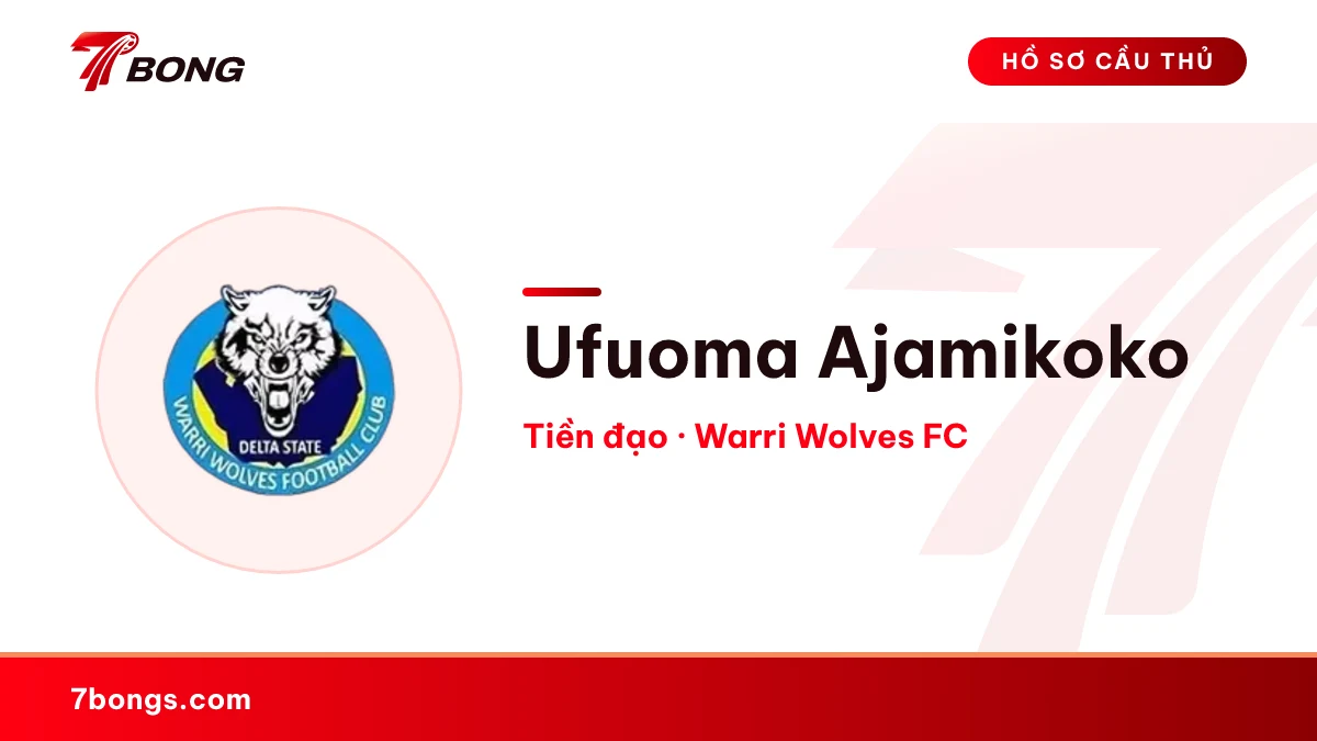 Ufuoma Ajamikoko — Warri Wolves FC