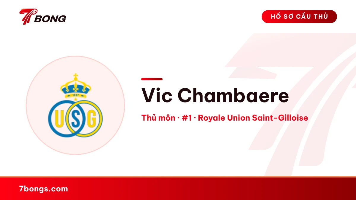 Vic Chambaere — Royale Union Saint-Gilloise