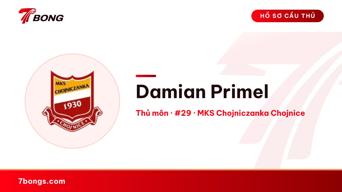 Damian Primel — MKS Chojniczanka Chojnice