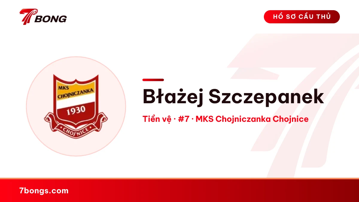 Błażej Szczepanek — MKS Chojniczanka Chojnice