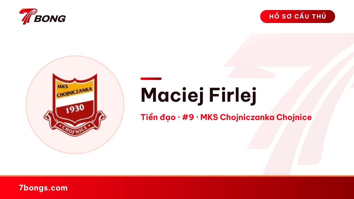 Maciej Firlej — MKS Chojniczanka Chojnice