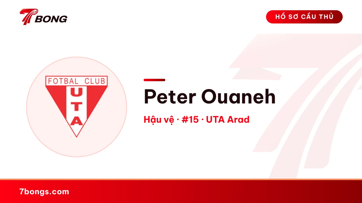 Peter Ouaneh — UTA Arad