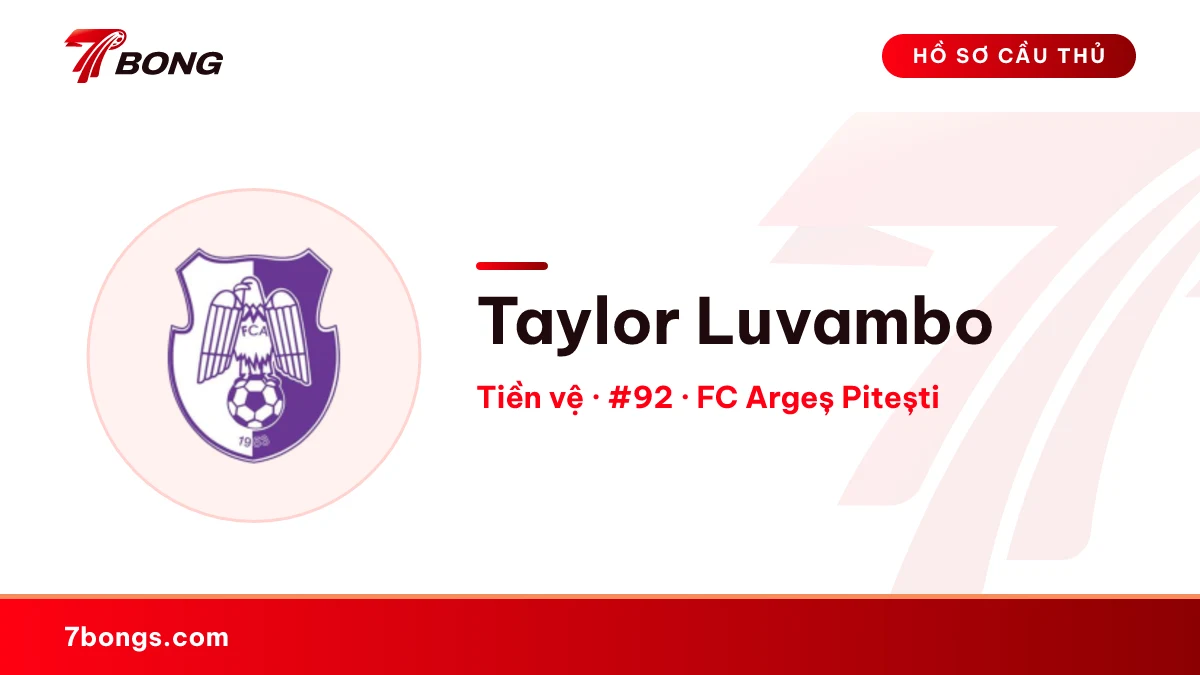 Taylor Luvambo — FC Argeș Pitești