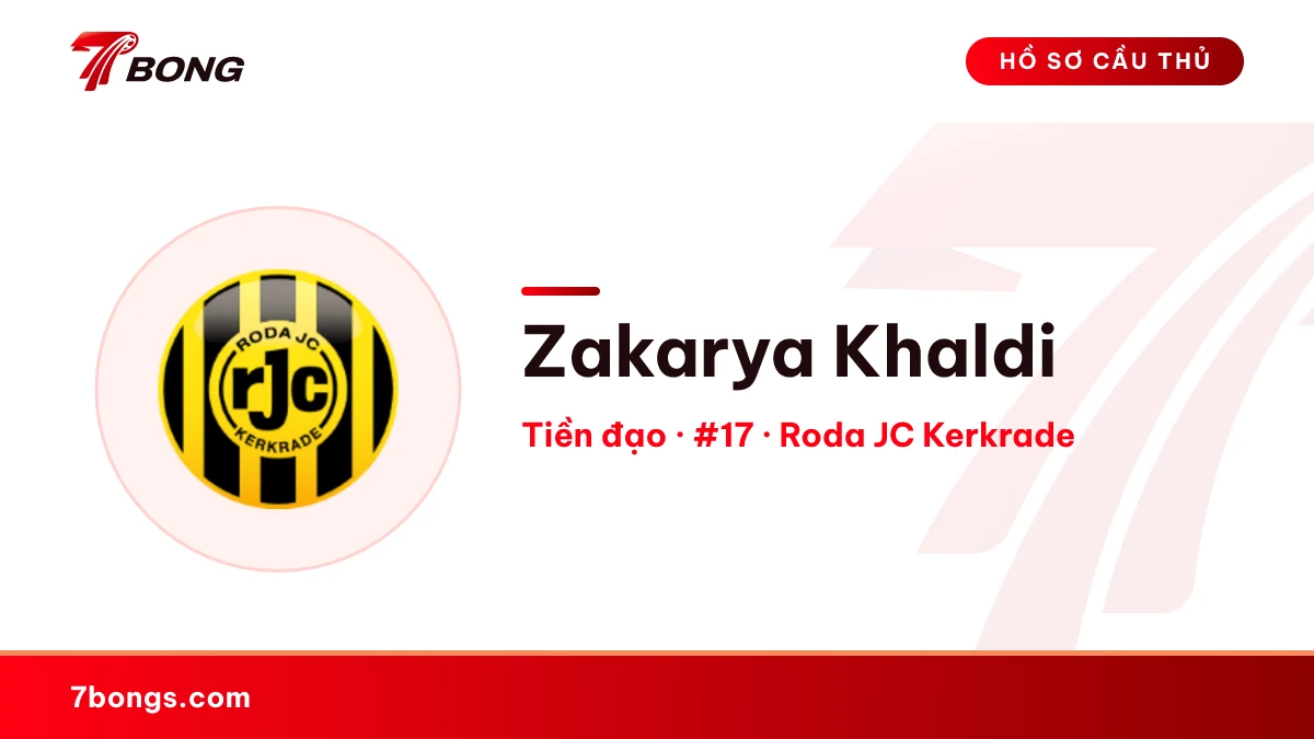 Zakarya Khaldi — Roda JC Kerkrade