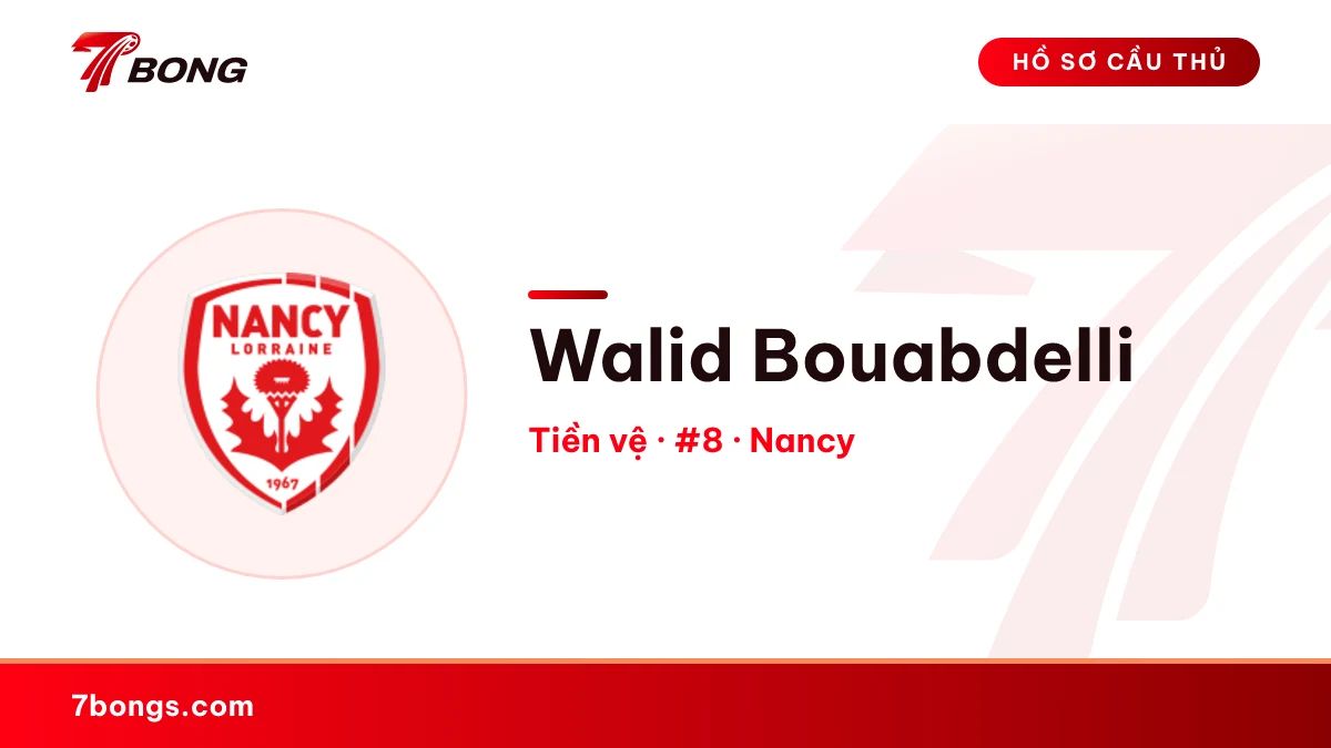 Walid Bouabdelli — Nancy
