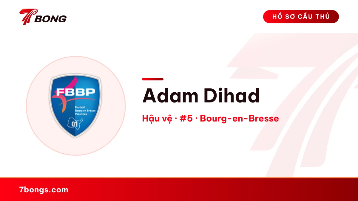 Adam Dihad — Bourg-en-Bresse