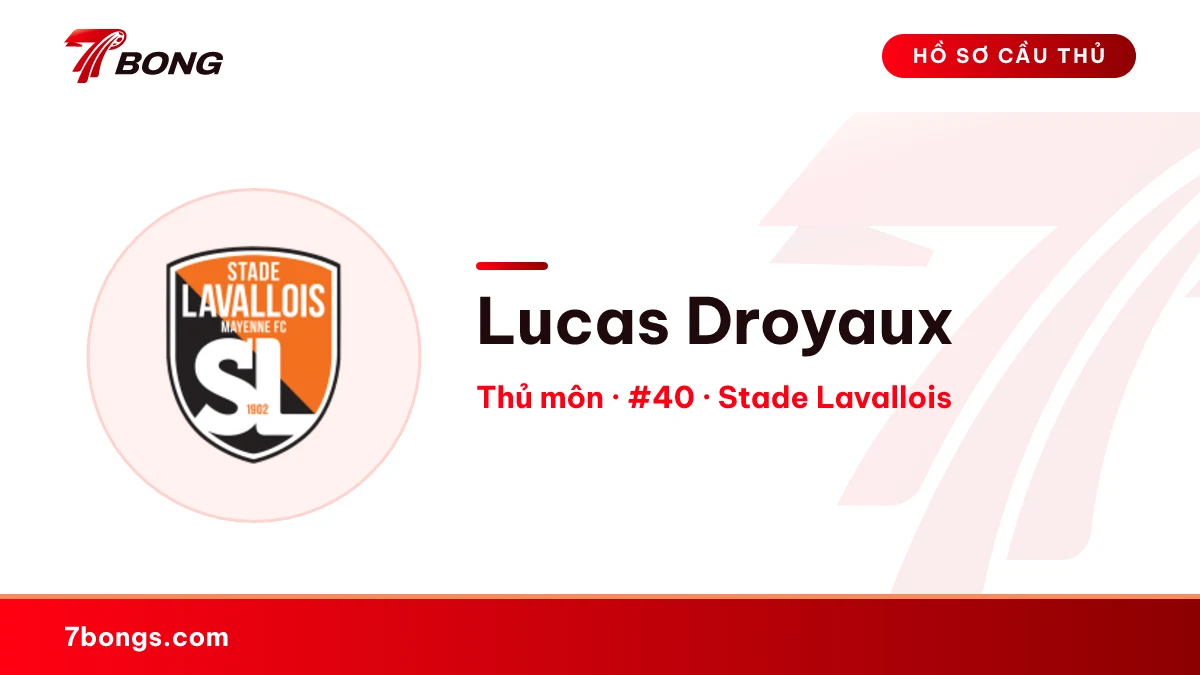 Lucas Droyaux — Stade Lavallois