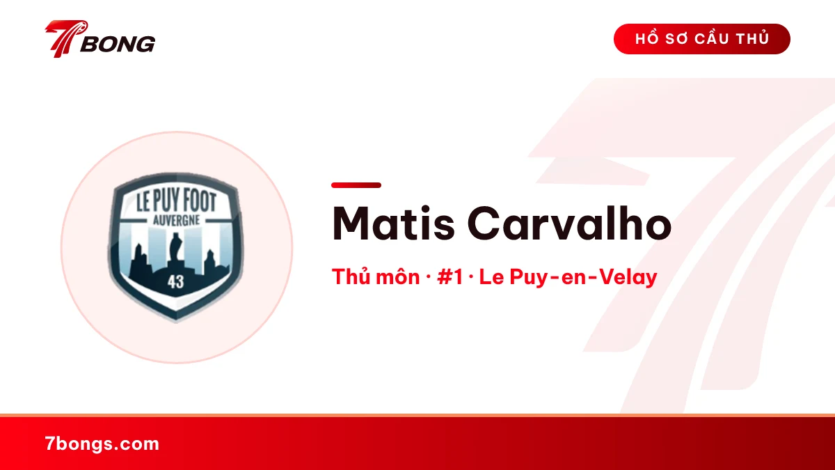 Matis Carvalho — Le Puy-en-Velay