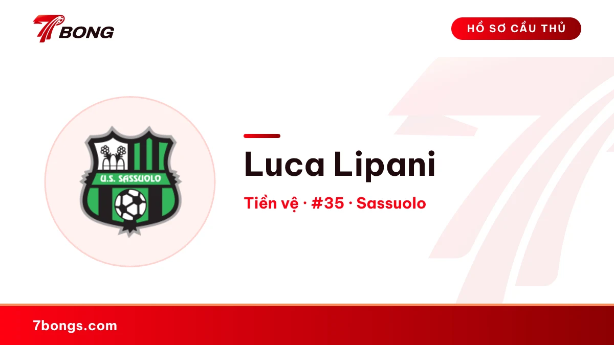 Luca Lipani — Sassuolo