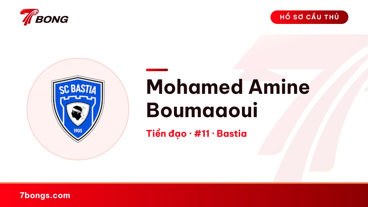 Mohamed Amine Boumaaoui — Bastia
