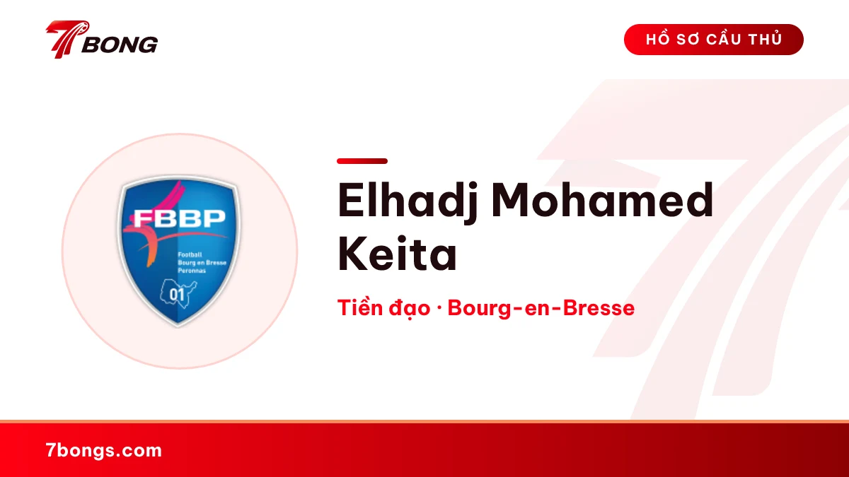 Elhadj Mohamed Keita — Bourg-en-Bresse
